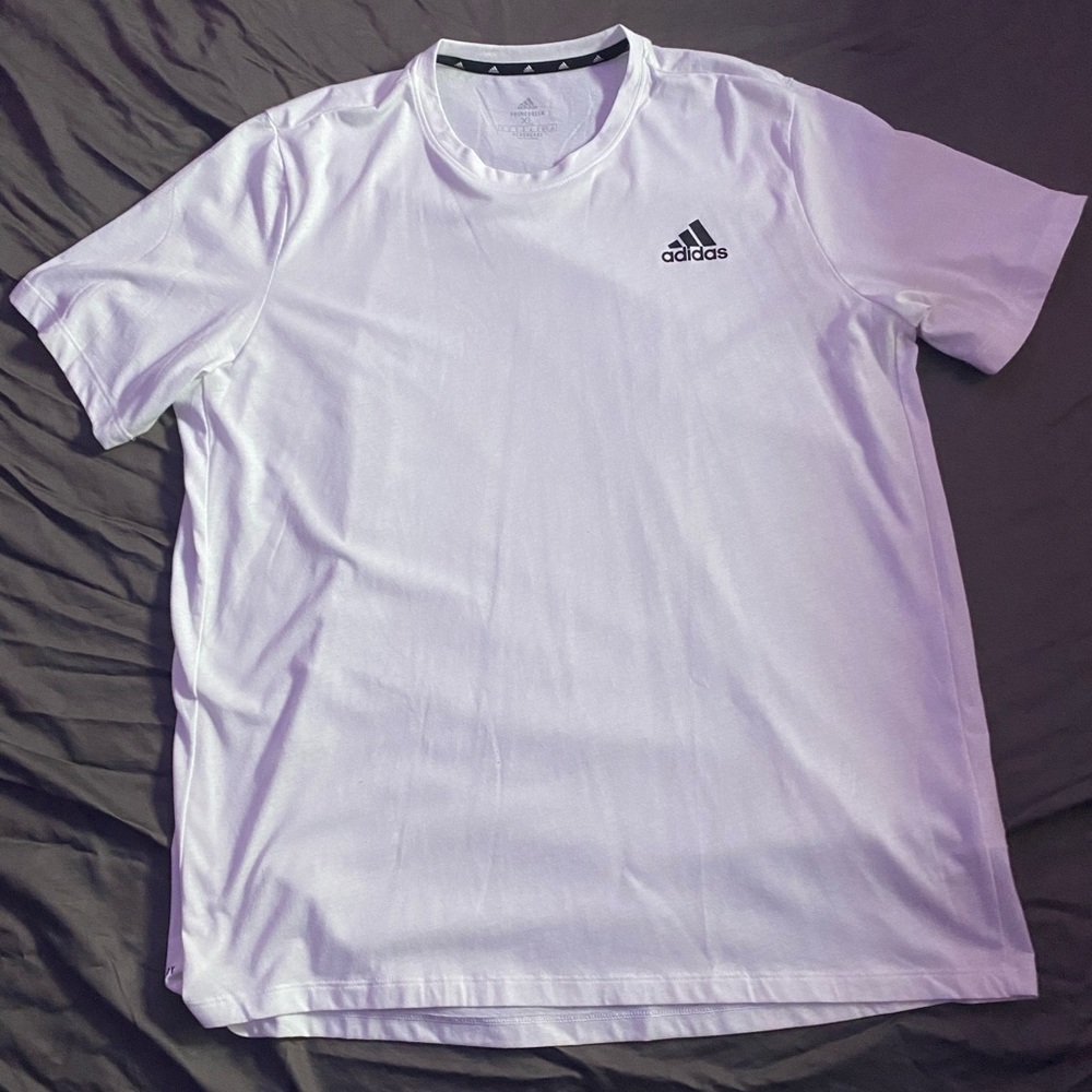 adidas short-sleeve (white)